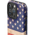 Distressed American Flag iPhone 16 Pro Impact Case